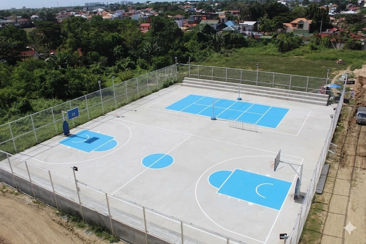 OUTDOOR SPORTS FACILITY/OPEN COURT